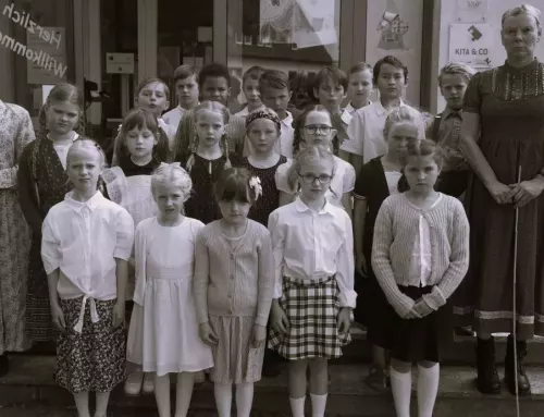 Zeitreise in die Schule vor 100 Jahren